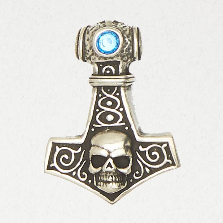 Norse Pewter Pendant Necklace - Thor’s Hammer for wholesale by Nirvana LLC