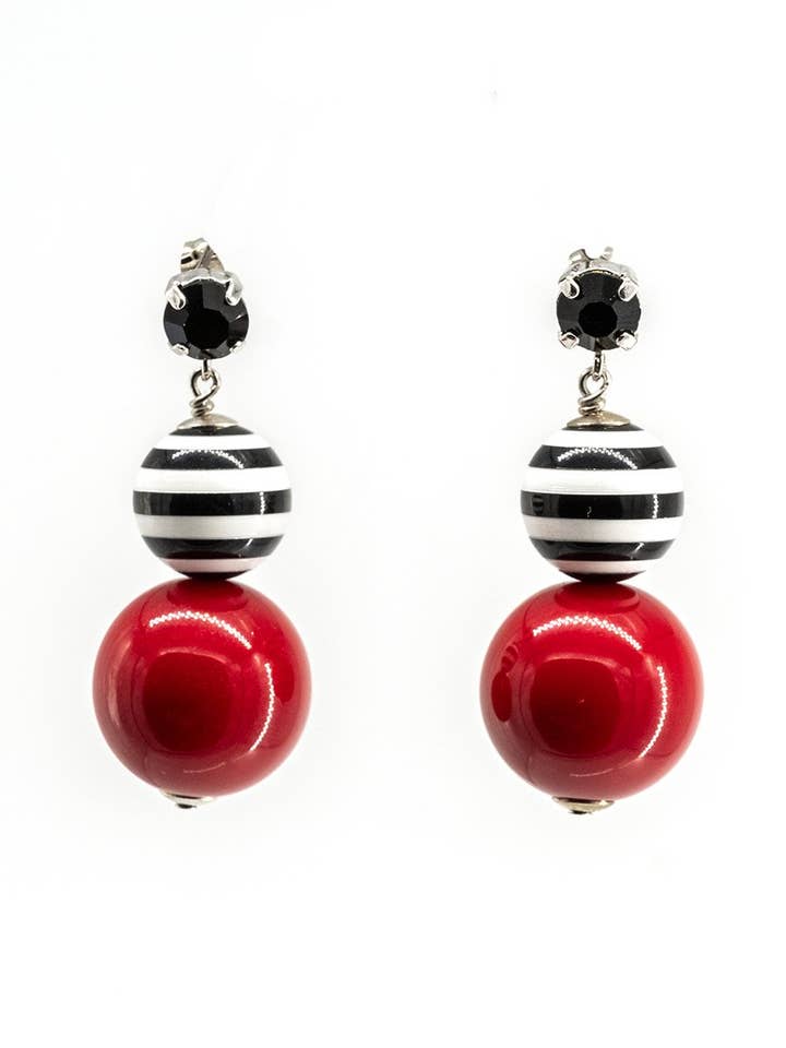 Orecchini Pop Stripe per la vendita all'ingrosso da parte di Antúra