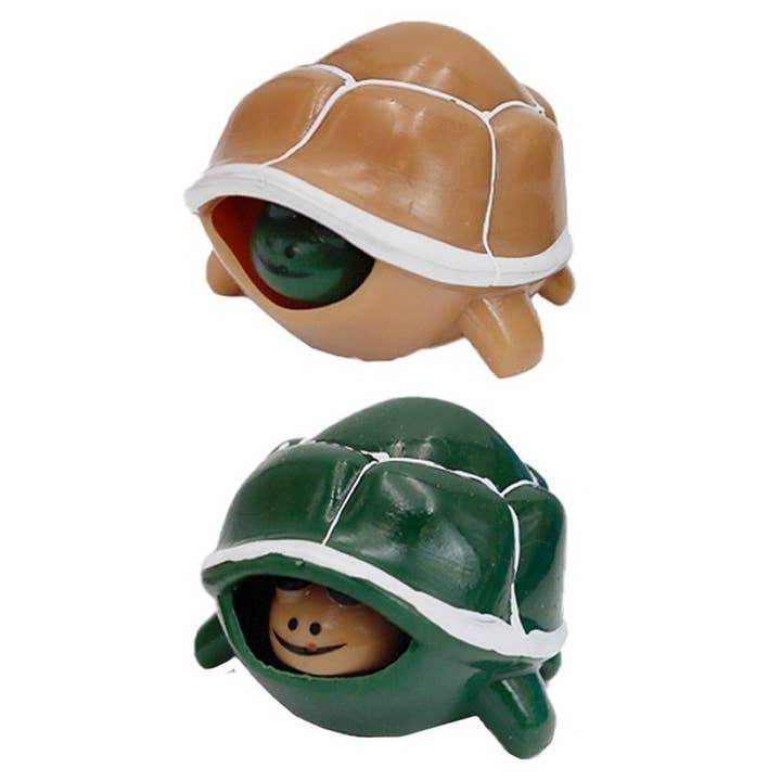 Turtle Pop Out Squishy Silicone Sensory Fidget Toy for wholesale by Funteze
