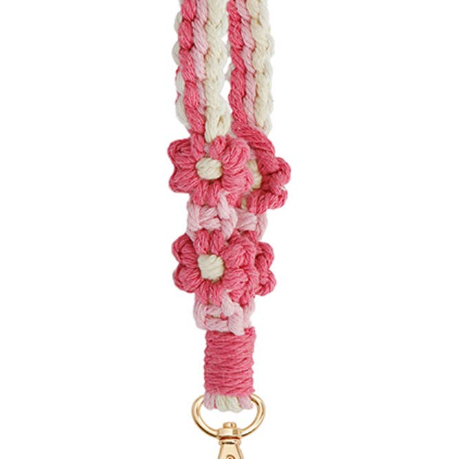 UNISHE – Großhandel Schlüsselanhänger – Damen – Daisy Weaving Buntes Armband mit Schlüsselanhänger GZJM0223