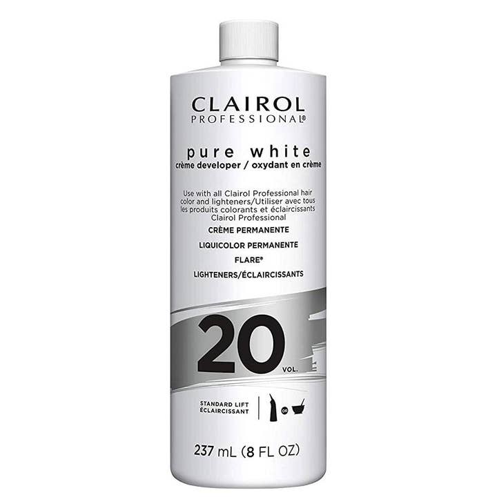 KT Supply - Wholesale Hair Dye - Clairol Pure White 20 Volume Creme Developer,8oz