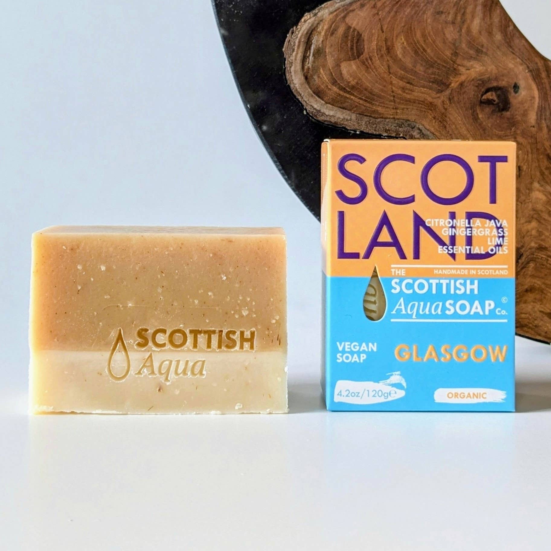 The Scottish Aqua Shop Co. - Wholesale Bar Soap - SOAP Glasgow (Citronella Java, Gingergrass & Lime)0