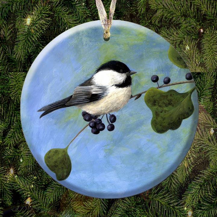 Glass Bird Ornaments for wholesale by Tim Campbell Art