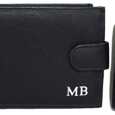 Personalized Monogrammed Wallet. Gold, Silver or Black Embossed. RFID Leather. and other Purchase Wholesale stubby holders custom. Free Returns & Net 60 Terms on Faire trending on Faire.