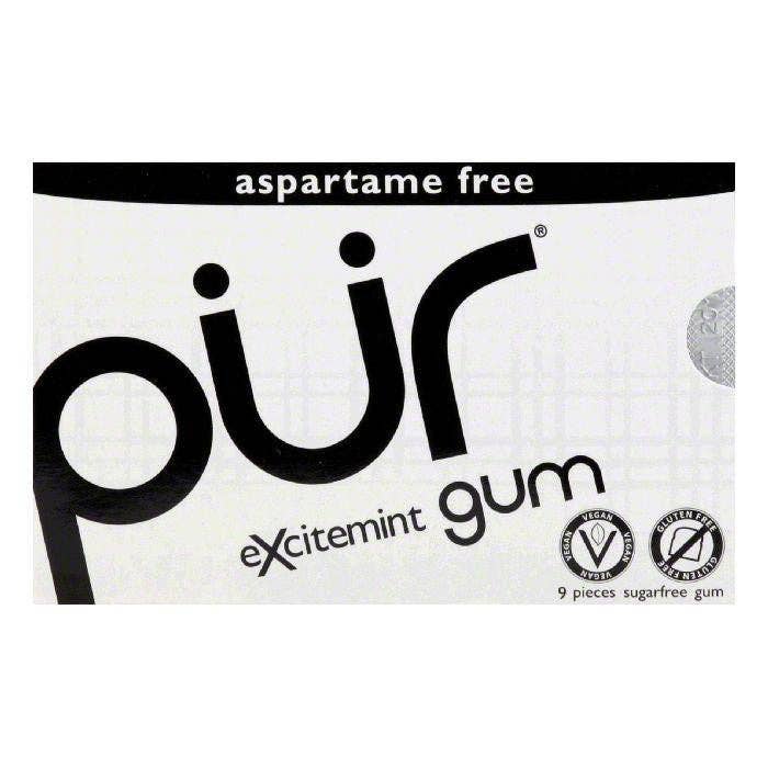 KeHE Distributors, LLC - Wholesale Chewing Gum - Pur Gum Gum Wintergreen, 9 PC