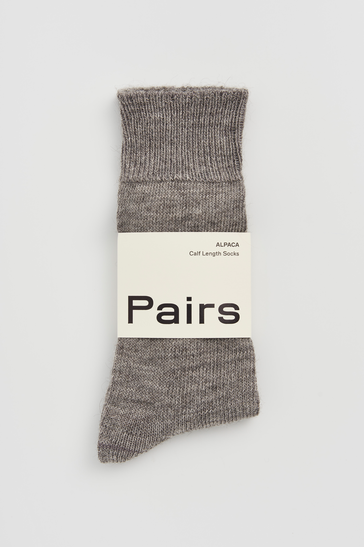 Pairs Socks - Venta al por mayor Calcetines - Unisex - Calcetines Grises Correctos de Alpaca3