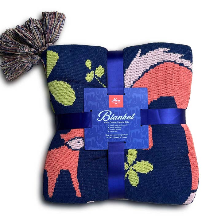 Foxy Blanket for wholesale by Mare Modern Goods