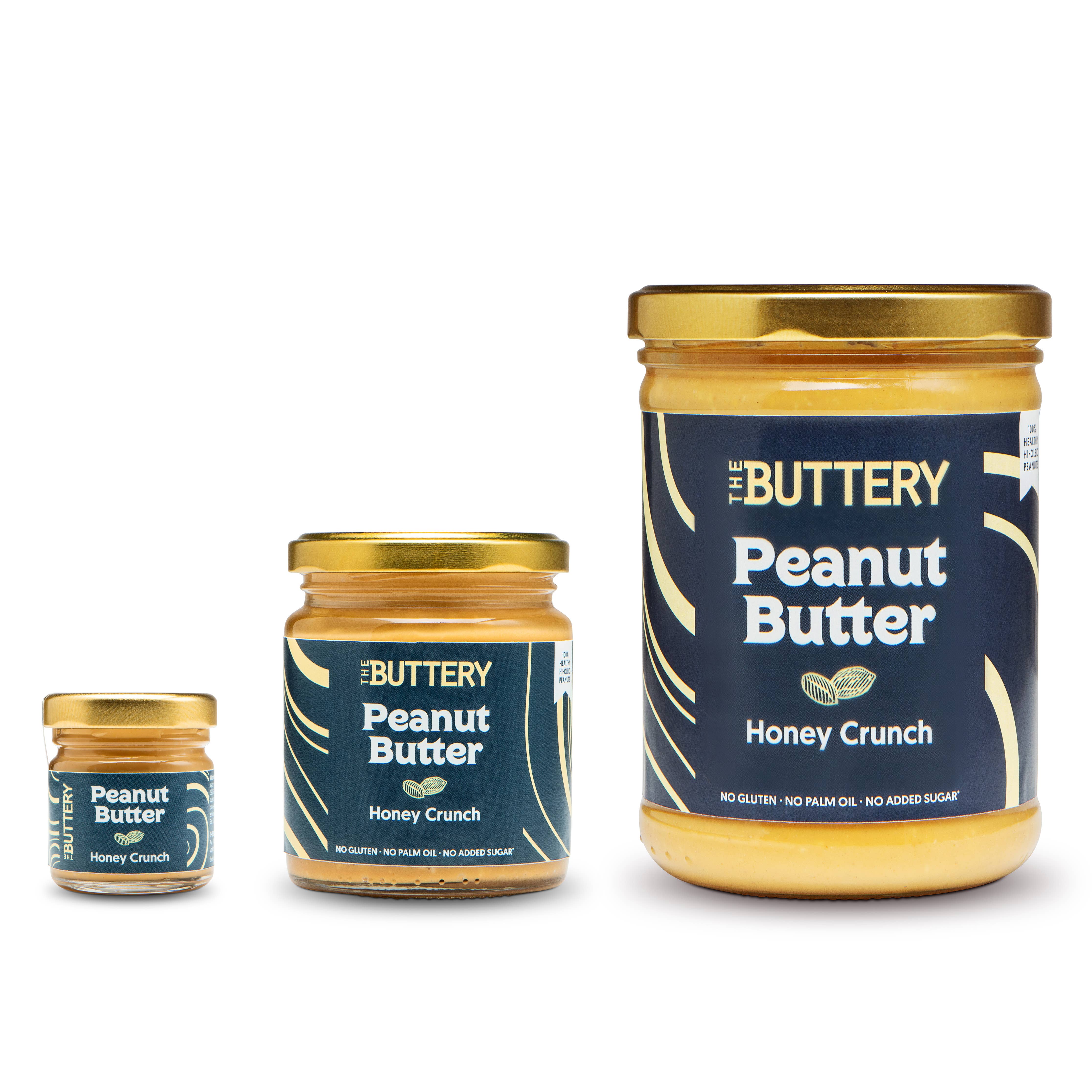 THE BUTTERY - Vente Beurres de noix - Beurre de Cacahuète Gourmet Miel Croquant – 40g1