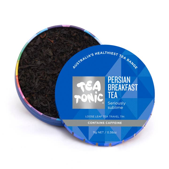 Tea Tonic - Vendita all'ingrosso Tè sfusi - Tè persiano da colazione in latta da viaggio con foglie sfuse1