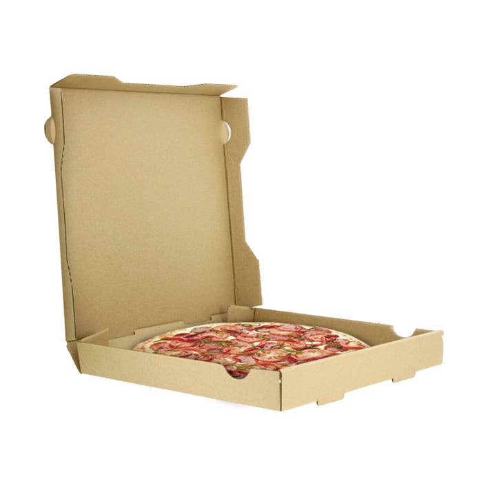 Small Kraft Pizza Boxes (26 Cm) for wholesale by PUNTOQPACK