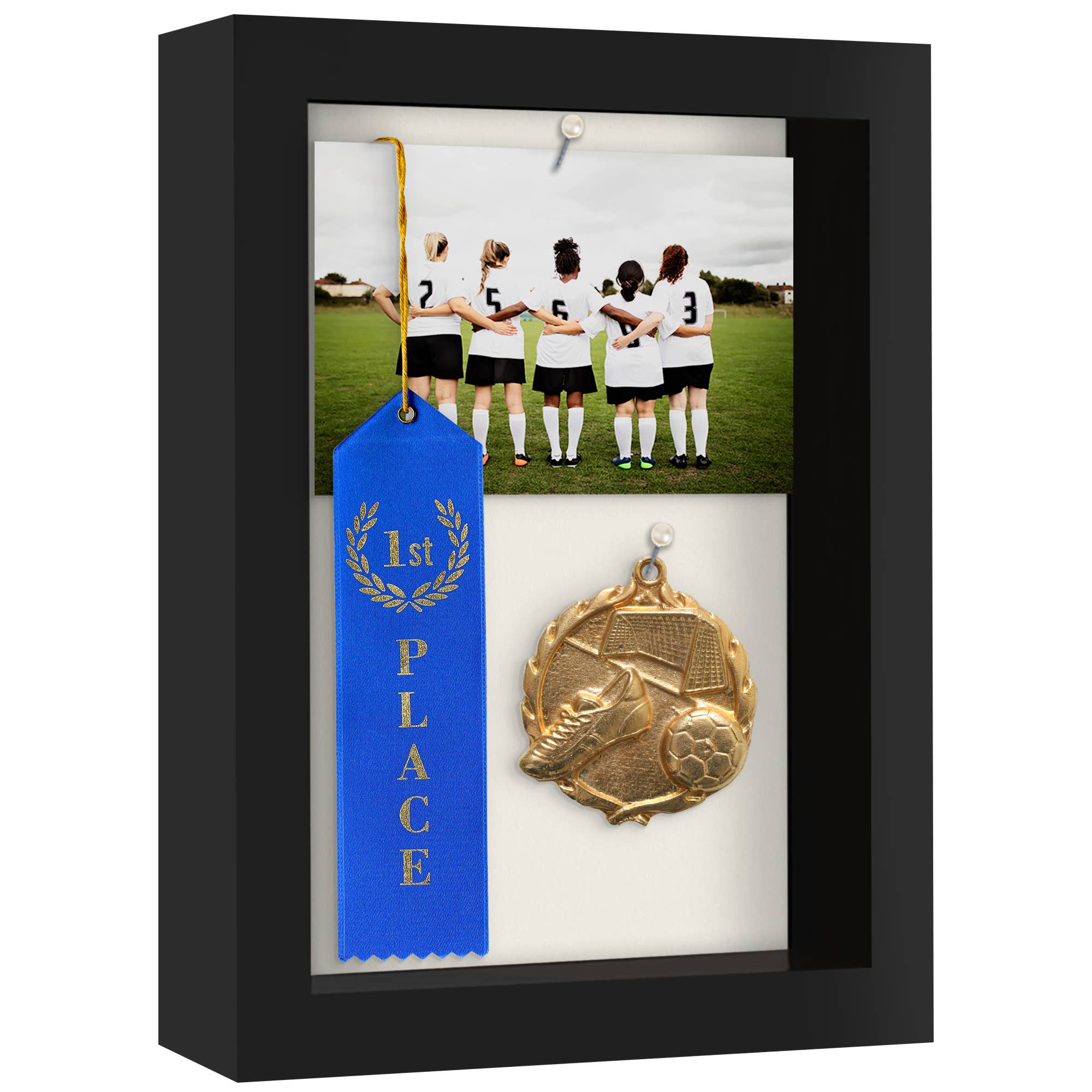 Americanflat - Wholesale Picture Frame - Americanflat Shadow Box Frame with Soft Felt Back54