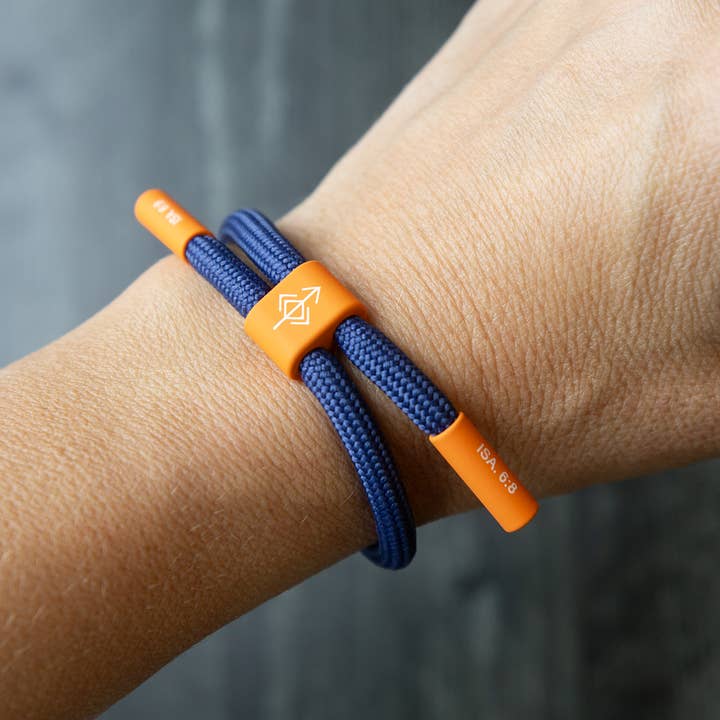 The Prayer I Share - Wholesale Woven/Braided Bracelet - Isaiah 6:8 Bible Verse Bracelet | Christian Athletes