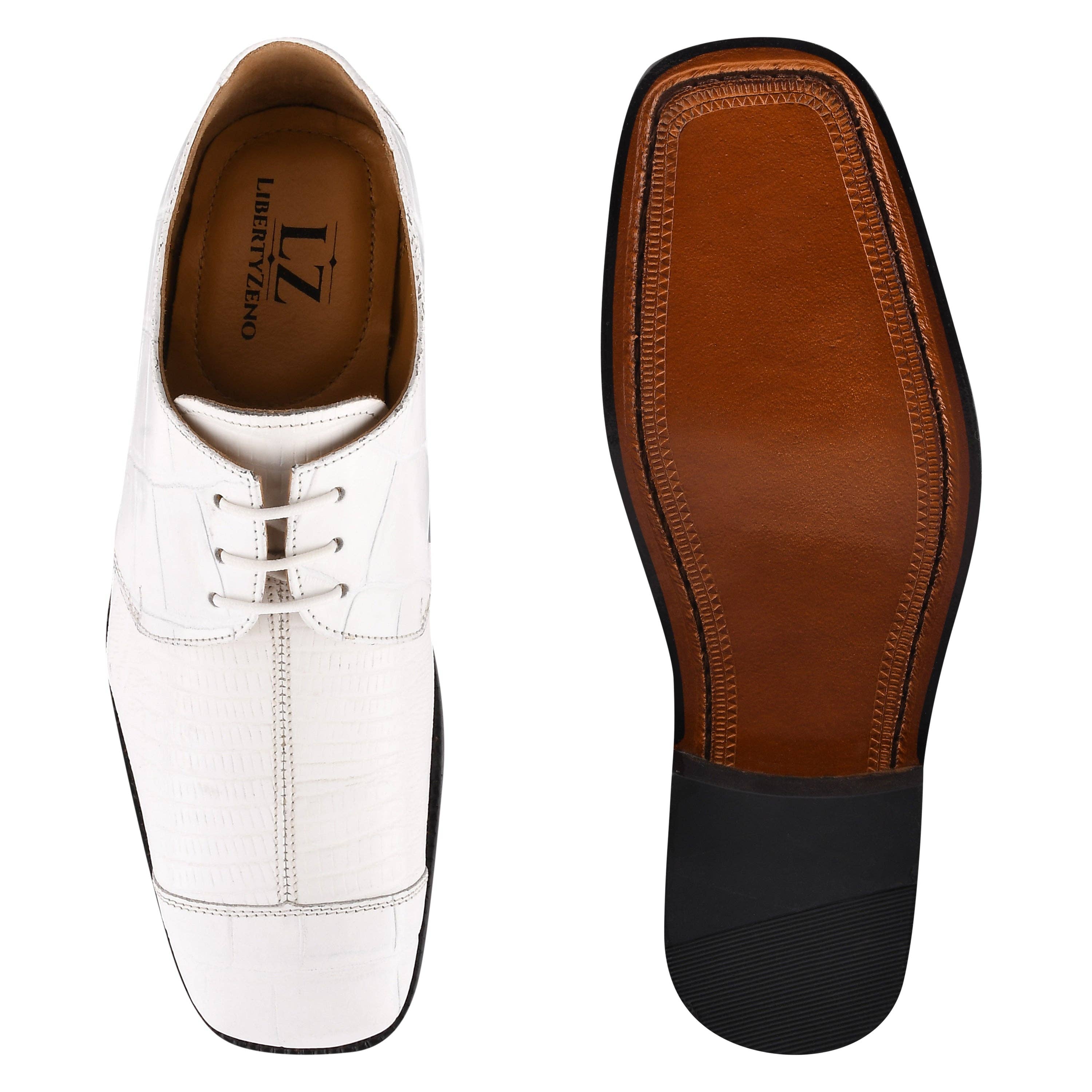 LIBERTYZENO - Wholesale Oxford Shoes - Men's - Casanova Men Leather Oxford Style Dress Shoes44