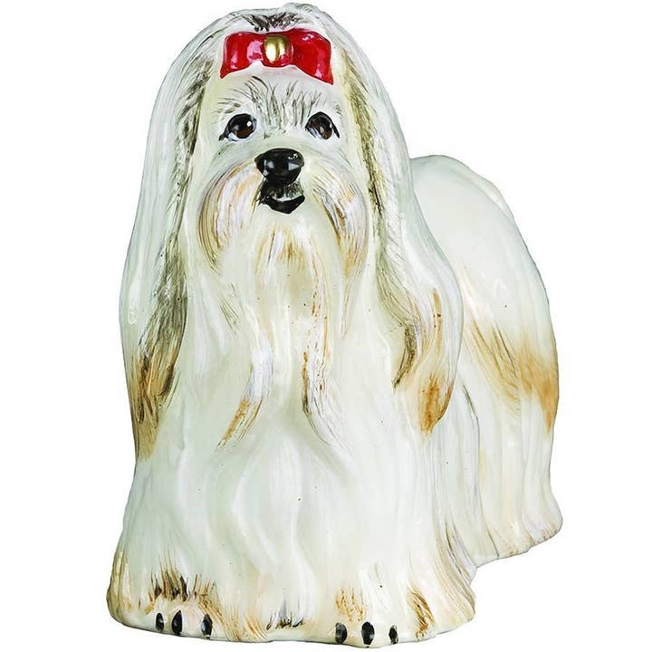 Maltese with Red Bows for wholesale by Joy To The World Collectibles