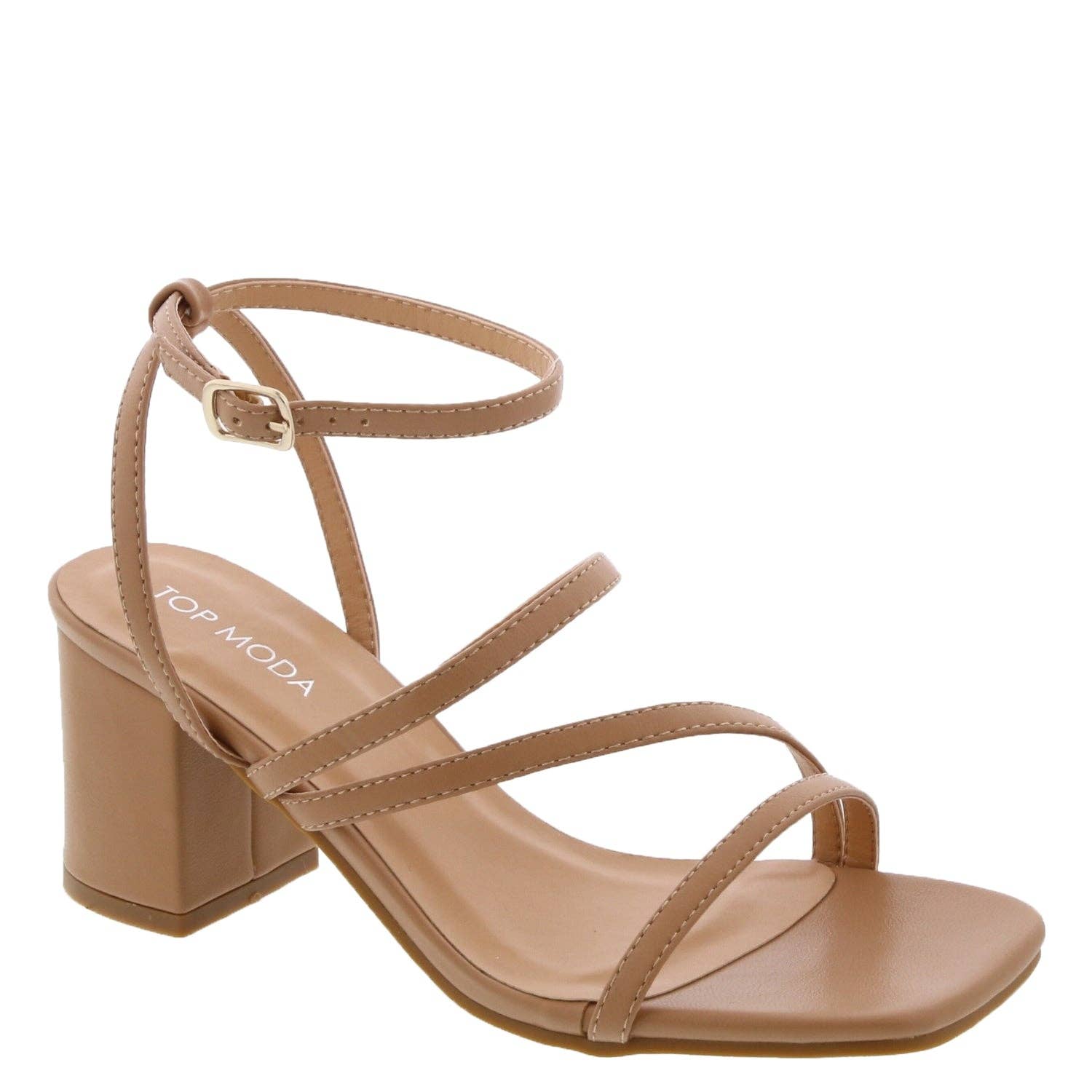 Mars Sky Shoes Wholesale - Vente Sandales – femme - Top Moda ALI-6 Sandales à talons blocs à brides pour femmes - Pack de 18 paires - 15,25/paire3