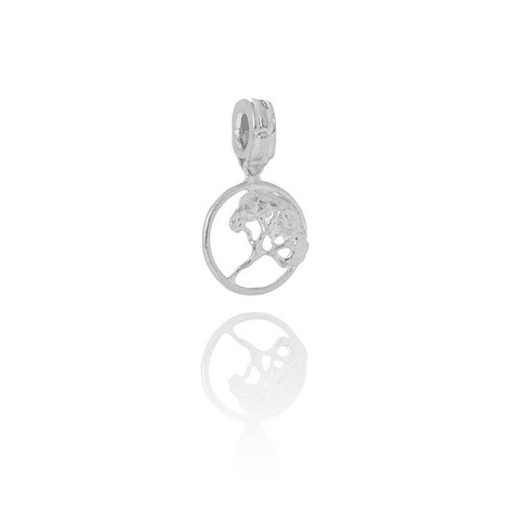 Filia Collection Silver Tree Charm for wholesale by AURUM by Guðbjörg