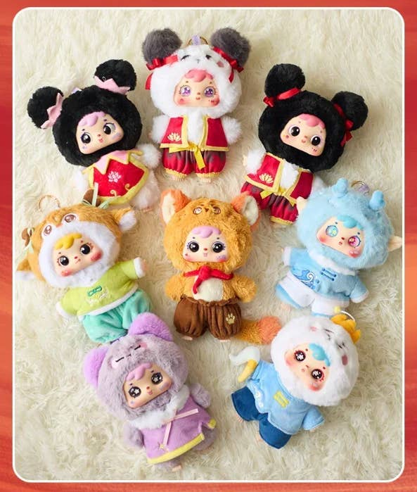 Shinjidai - Wholesale Stuffed/Plush Toy - Kids & Baby - Sanmuel Nezha Myth and Legend Blind Box Plush (6pcs)