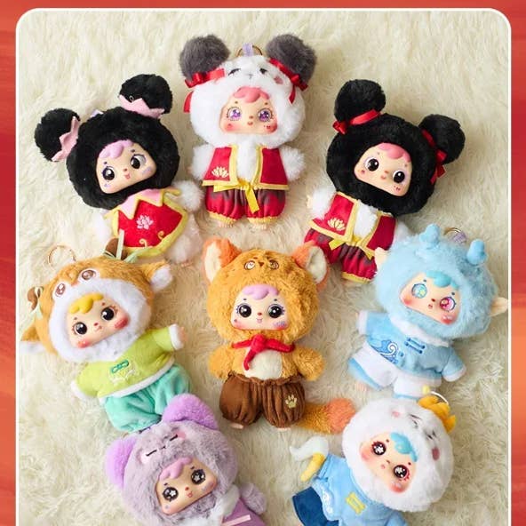 Shinjidai - Wholesale Stuffed/Plush Toy - Kids & Baby - Sanmuel Nezha Myth and Legend Blind Box Plush (6pcs)0