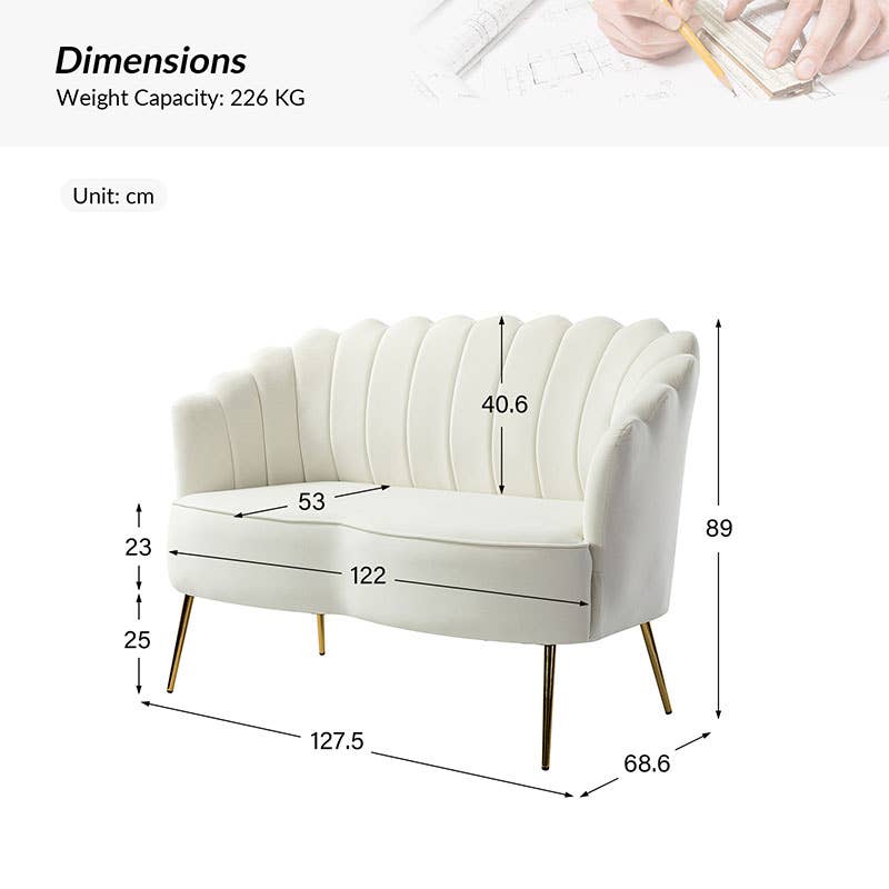 Karat Home - Wholesale Sofa - Donata Loveseat11