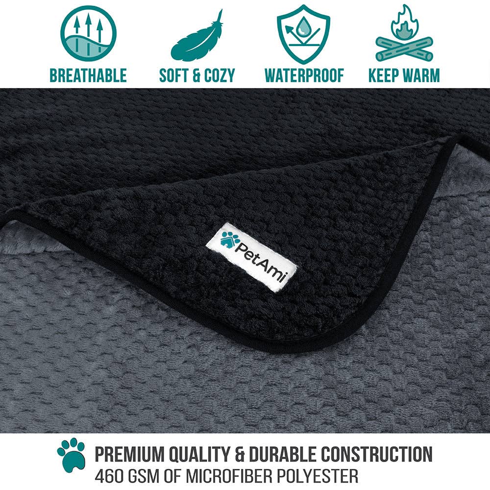 PetAmi – wholesale Pet blanket – Cat/dog – Waterproof Waffle Textured Pet Blanket9