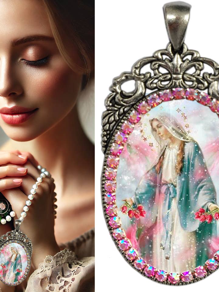 Rosaire de la Bienheureuse Intercession - Notre-Dame Médiatrice pour la vente par MariaSantissimaShop