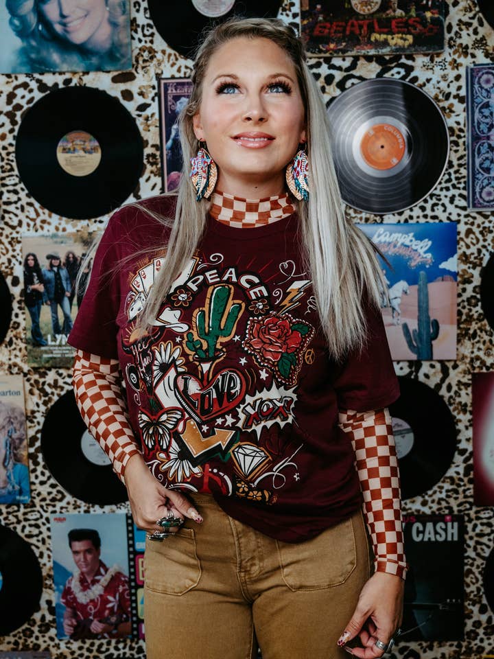 Yeehaw Sketchbook T-shirt voor wholesale door One24 Rags