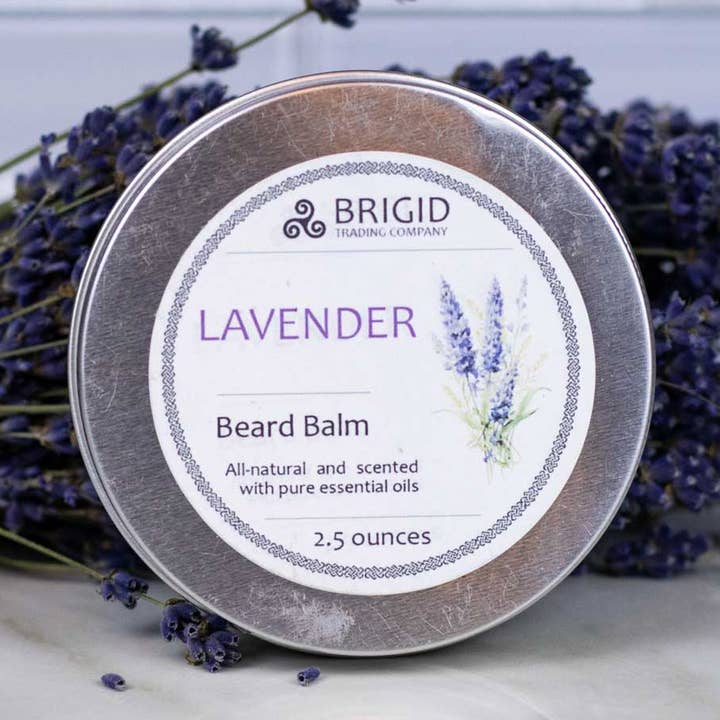 Bálsamo Natural para Barba de Lavanda para venta al por mayor de Brigid Trading Company