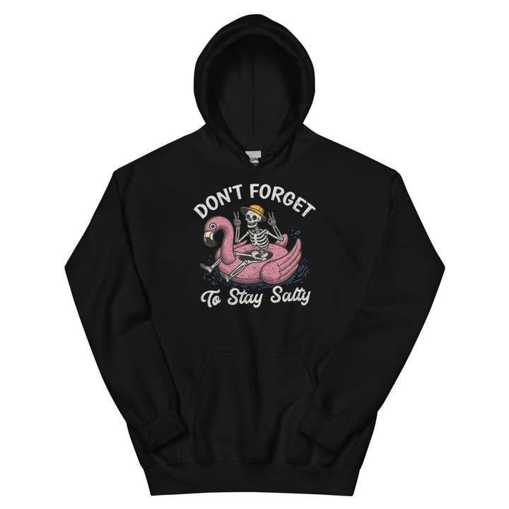 Stay Salty Hoodie voor wholesale door Salty Skeleton Co.