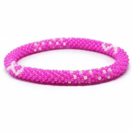 Hand-beaded bracelet from Nepal for wholesale by Beads4GoodCause