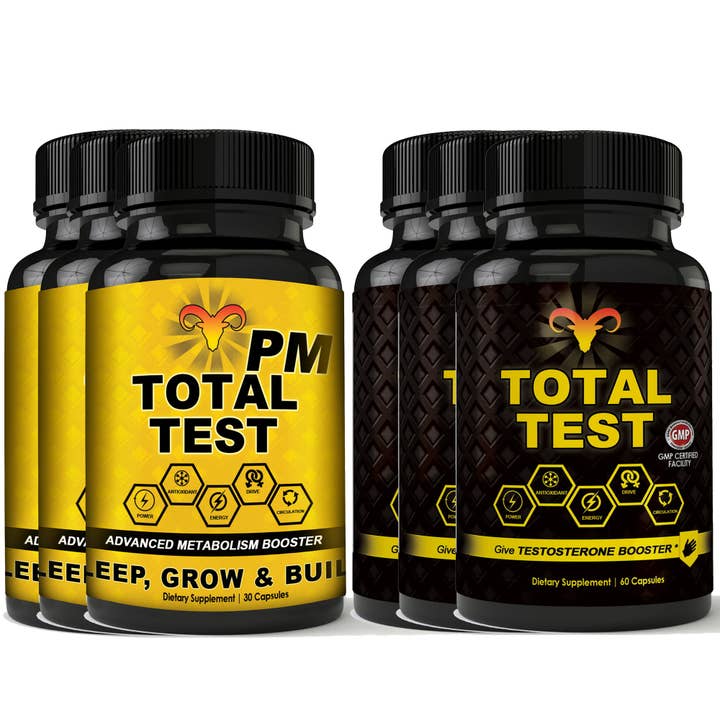 Totally Products – wholesale Oral supplement/vitamin – Total Test and Total Test PM Combo pack7