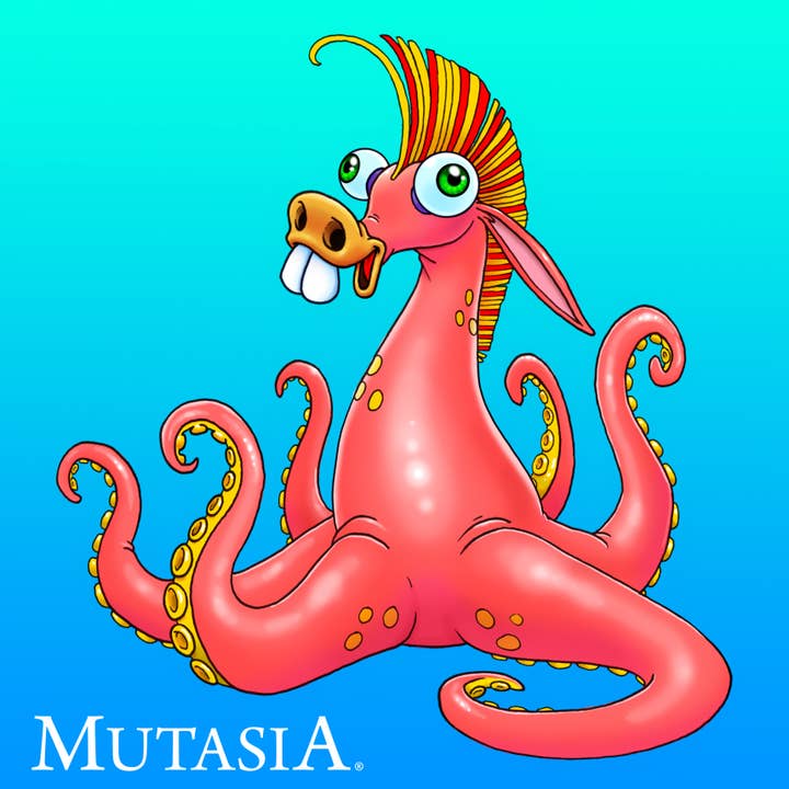 Mutasia - Wholesale Stuffed/Plush Toy - Kids & Baby - Squonk Plush (Donkey-Squid)2