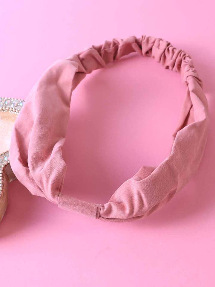 Faixa de Cabelo Estilosa com Elástico nas Costas por atacado de Amerikan Basics