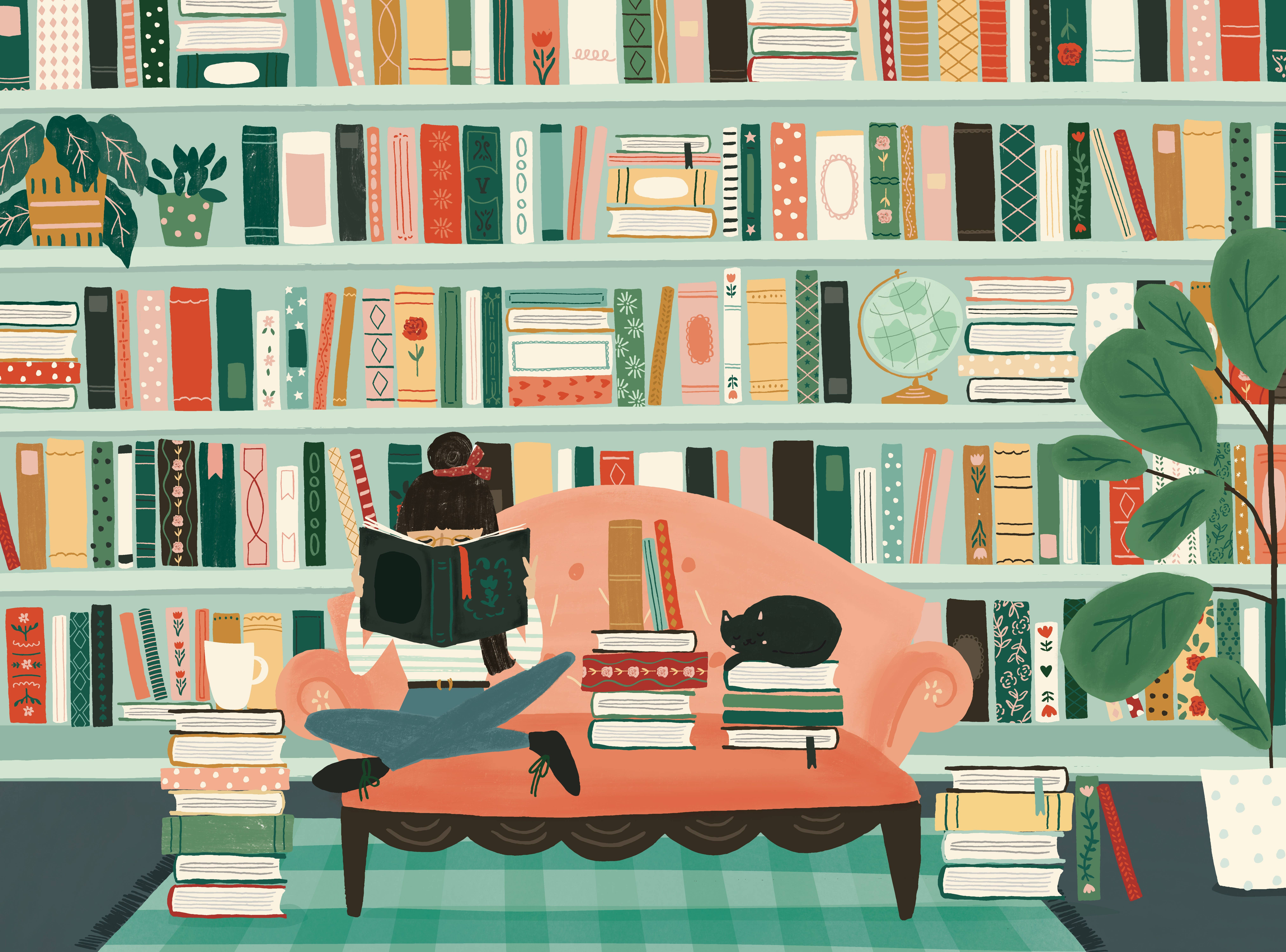 Puzzlefolk - Wholesale Puzzle - Adult - Booked All Weekend 1,000 Piece Book Puzzle1