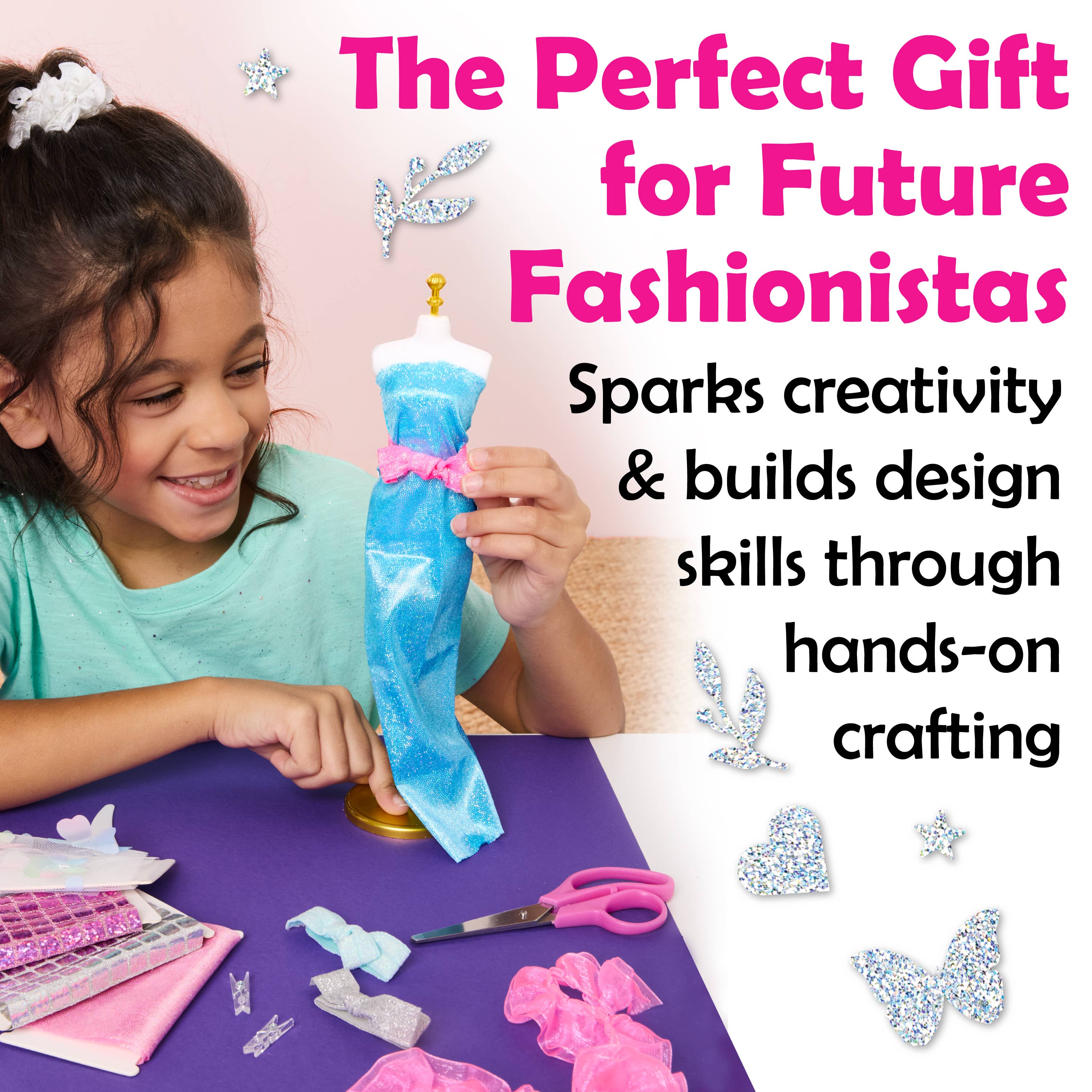 Faber-Castell / Creativity for Kids - Wholesale DIY Craft Kit - Kids - Designed By You Glam Fashion Design Studio Craft Kit2