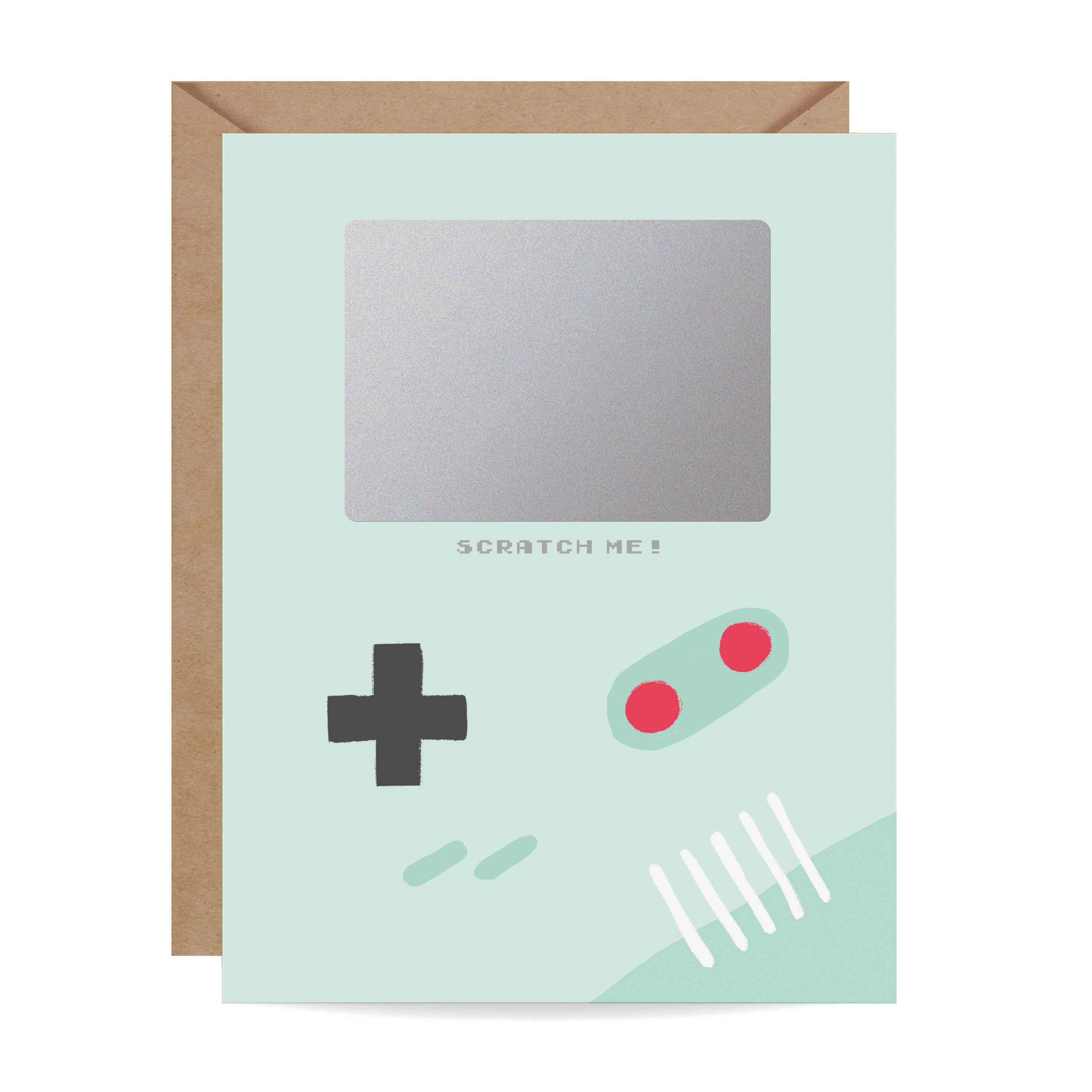 Inklings Paperie - Wholesale Birthday Card - Scratch-off Card - Gamer - Birthday/Everyday1
