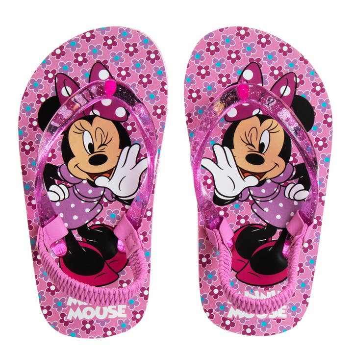 Tongs Fille Disney Minnie Mouse (Tout-petit / Jeune Enfant) pour la vente par Josmo Shoes Inc