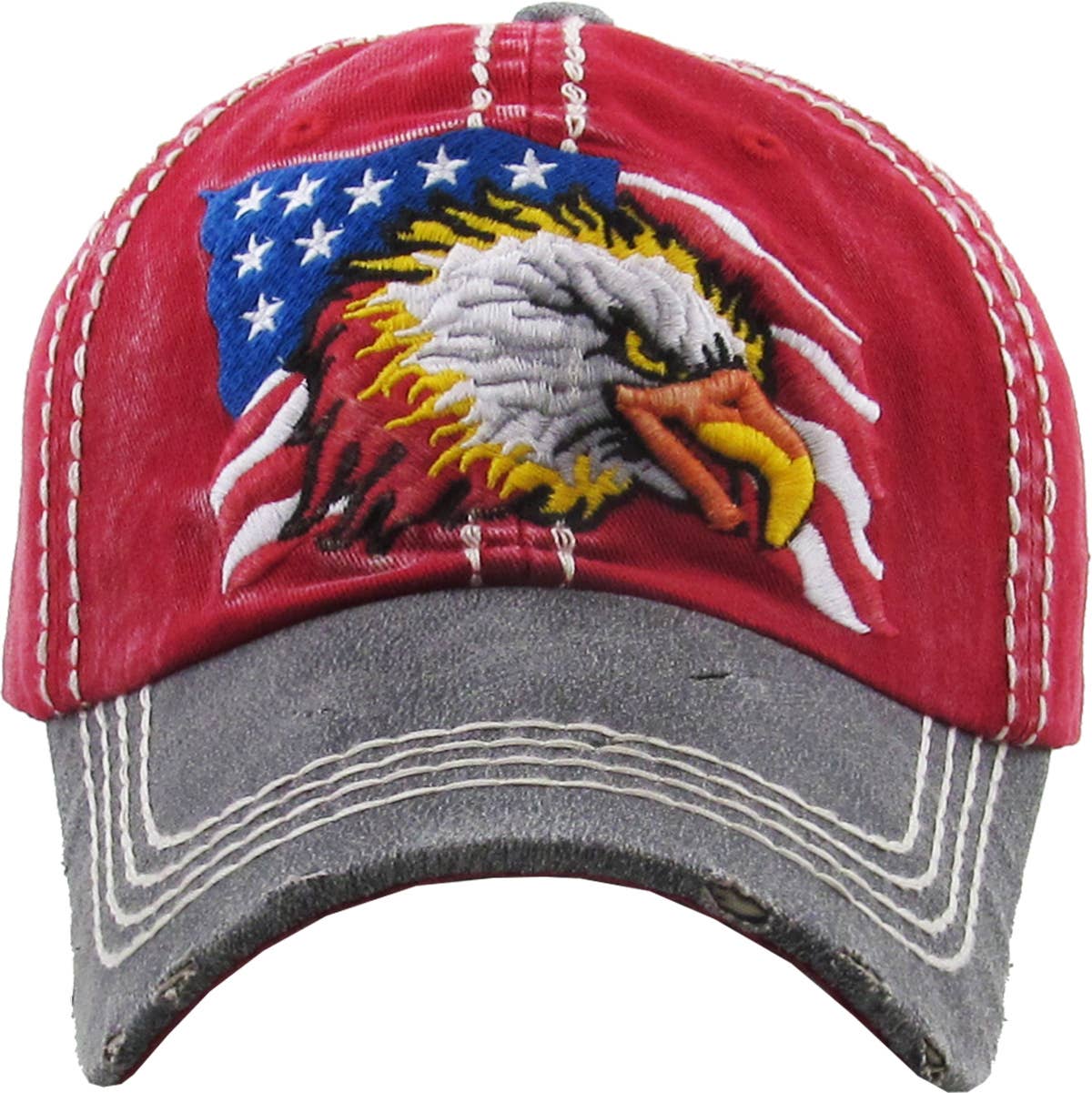 KBETHOS - Wholesale Baseball Cap - Men's - AMERICAN EAGLE VINTAGE BALL CAP9