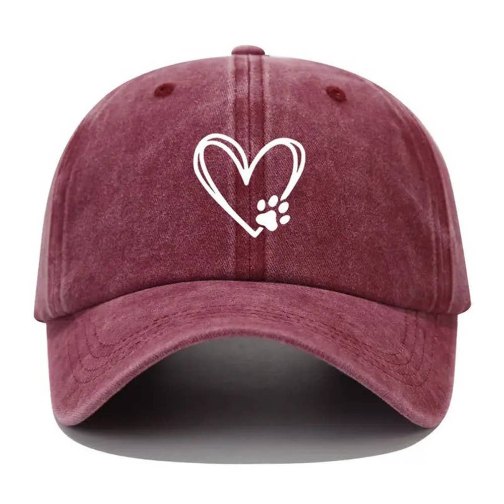 Wholesalesir - Wholesale Baseball Cap - Women's - Leisure Love Pattern Baseball Hat4