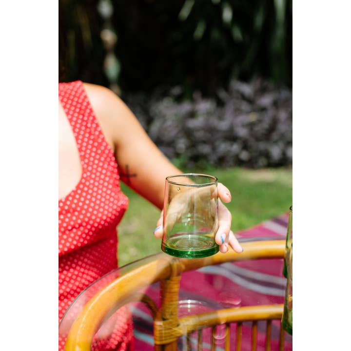 Voyage - Wholesale Cocktail/Liquor Glass - Moroccan Cocktail Glass Green (24)1