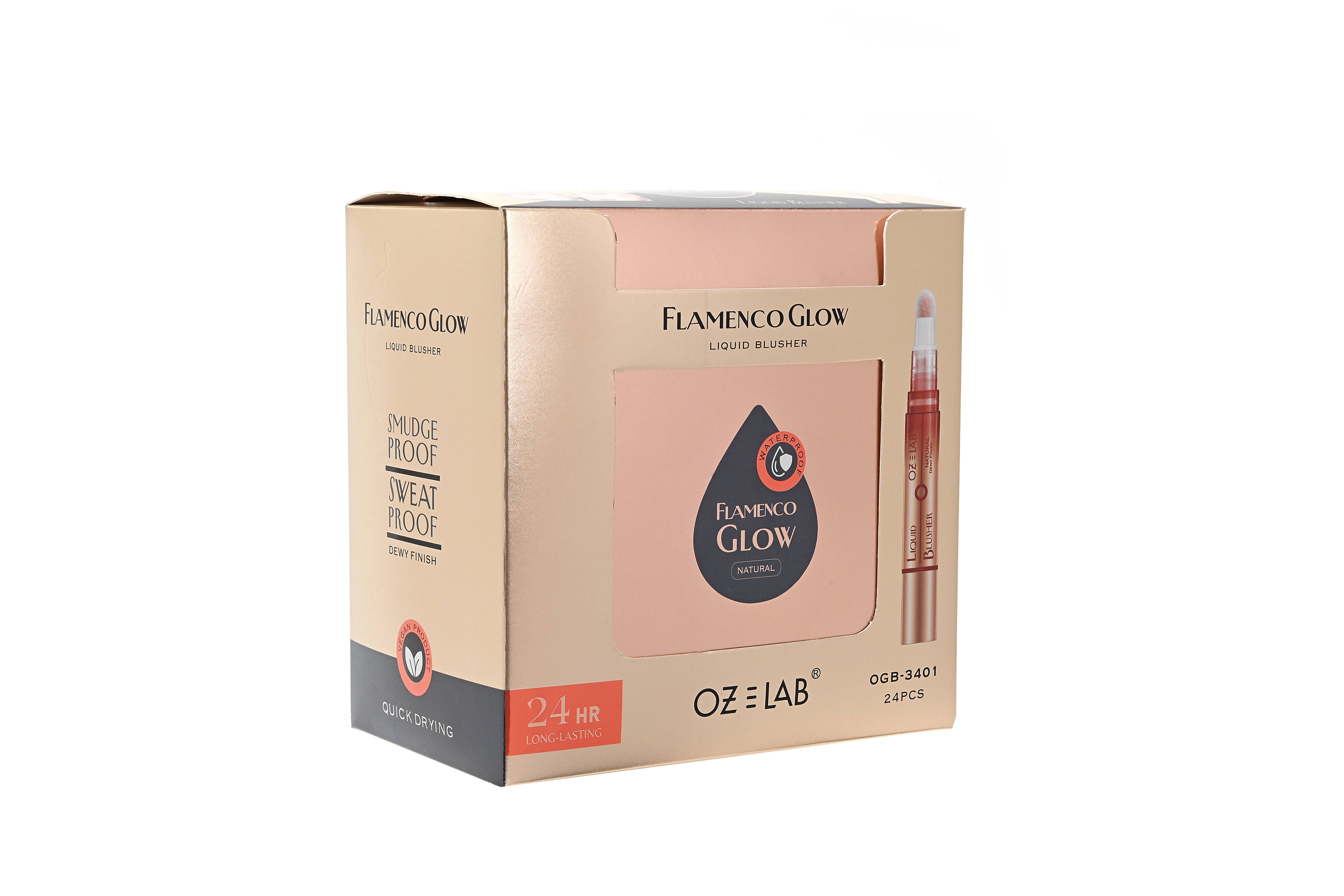 OZ Lab Beauty – Engroshandel Blush – Flamenco Glow Wand - Flydende Blush16