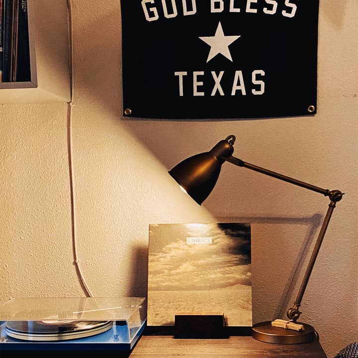 Oxford Pennant - Wholesale Flag - God Bless Texas Camp Flag • Manready Mercantile x Oxford Pennant Original2