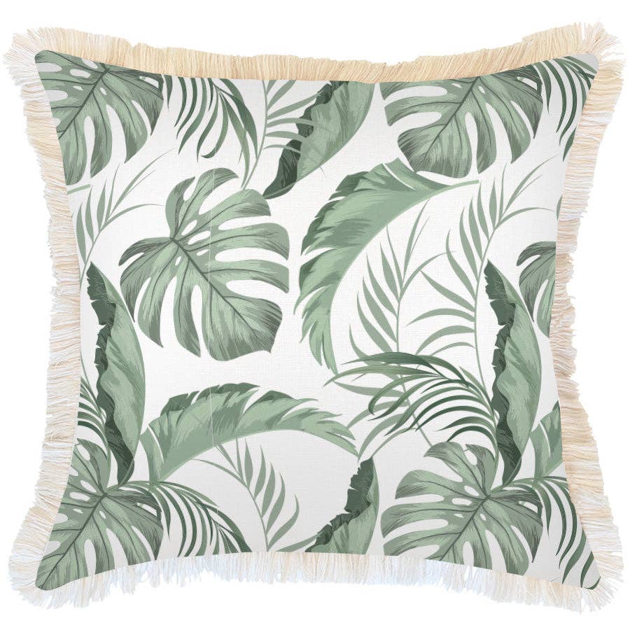 Escape To Paradise - Wholesale Throw pillow cover - Cushion Cover-Coastal Fringe-Pacifico-60cm x 60cm0