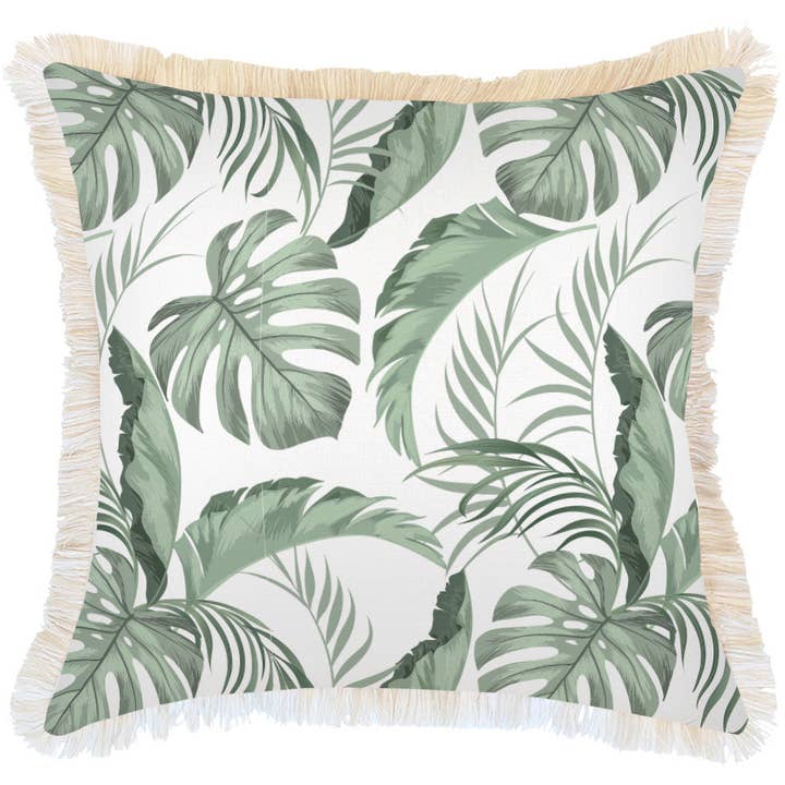 Escape To Paradise - Wholesale Throw pillow cover - Cushion Cover-Coastal Fringe-Pacifico-60cm x 60cm