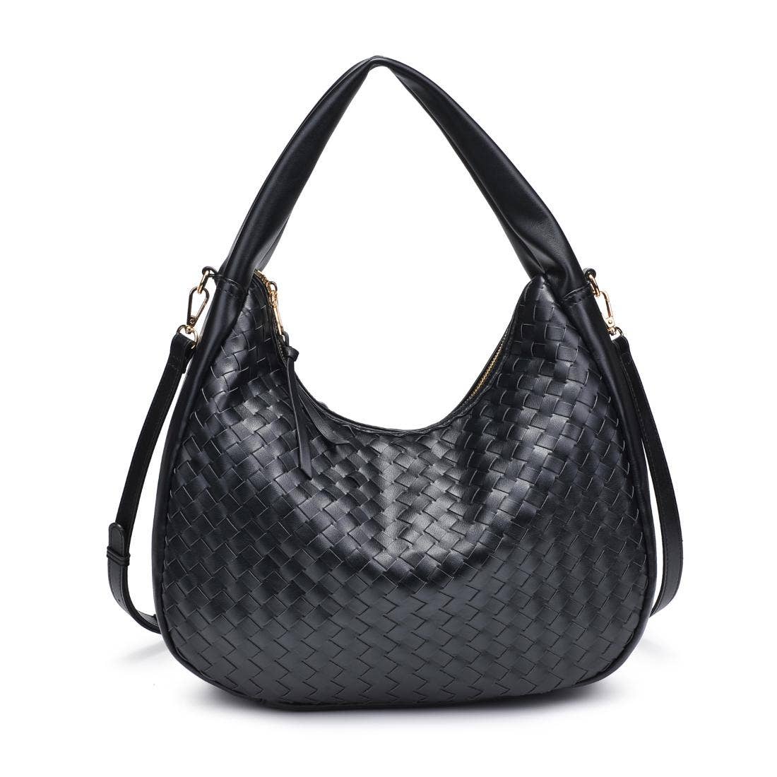 Urban Expressions - Wholesale Shoulder Bag - Women's - Maira Woven Hobo4