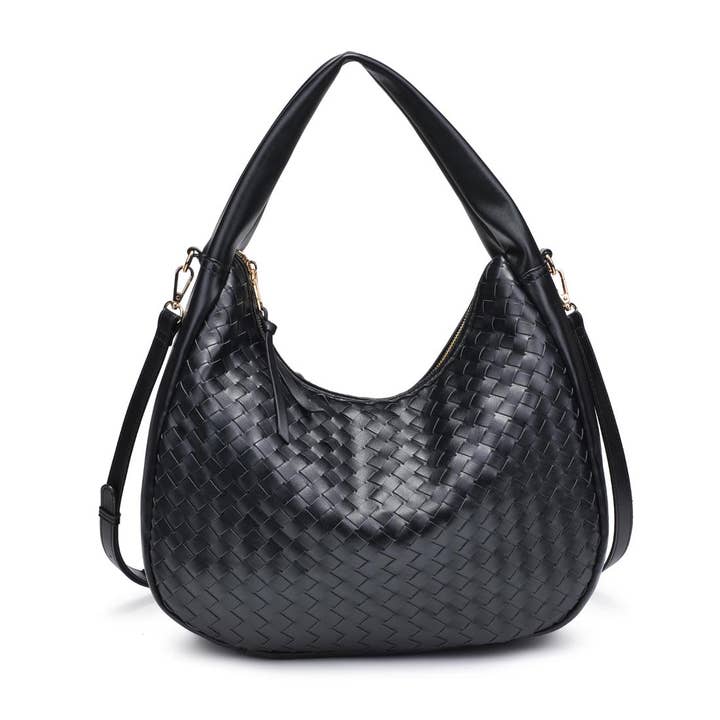 Urban Expressions - Wholesale Shoulder Bag - Women's - Maira Woven Hobo4