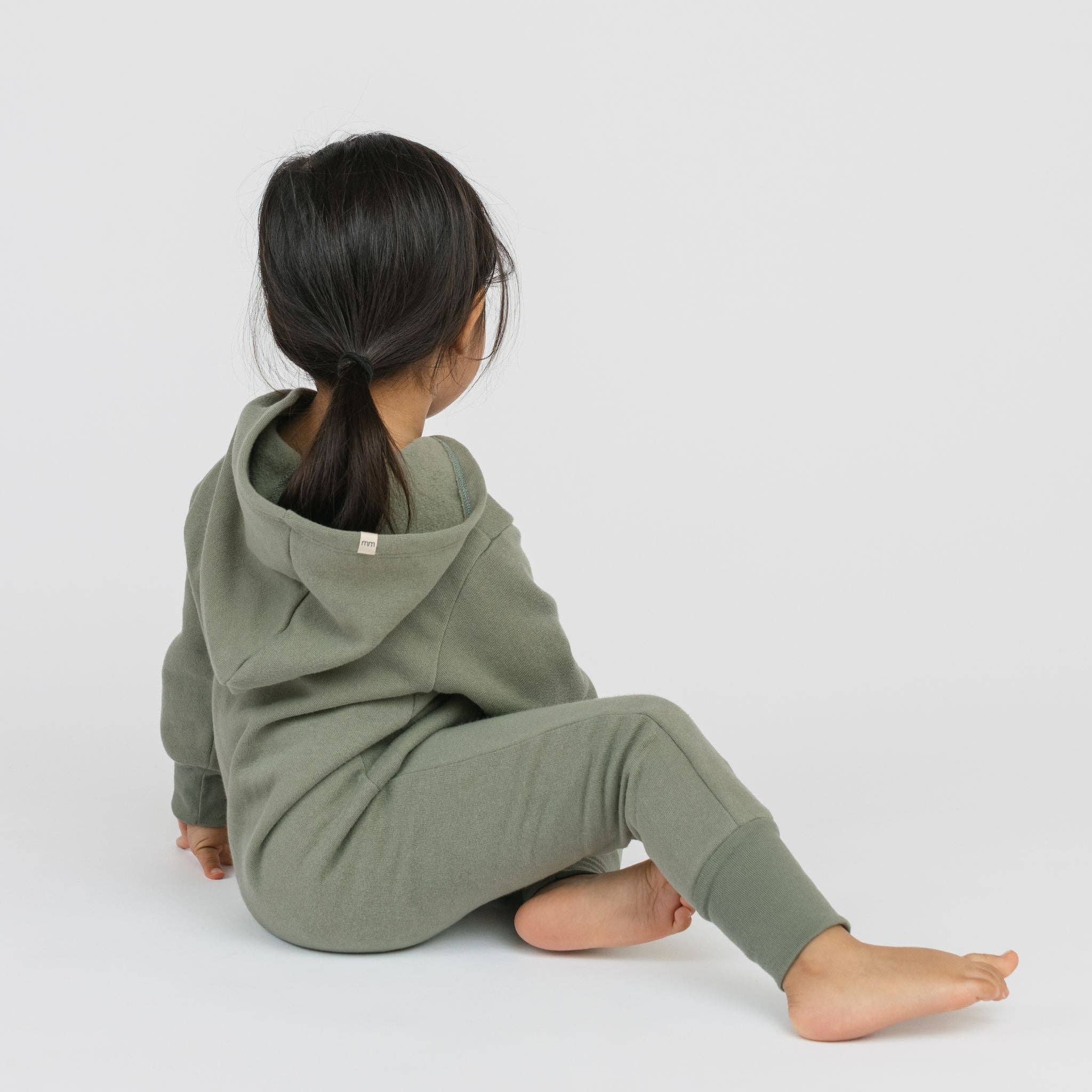 mini mioche collective inc. - Wholesale Romper - Kids - Premium GOTS-Certified Organic Plush Biker Romper3