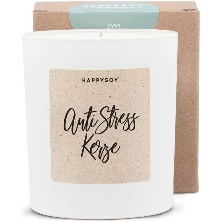 Scented candle | anti-stress candle for wholesale by Happysoy