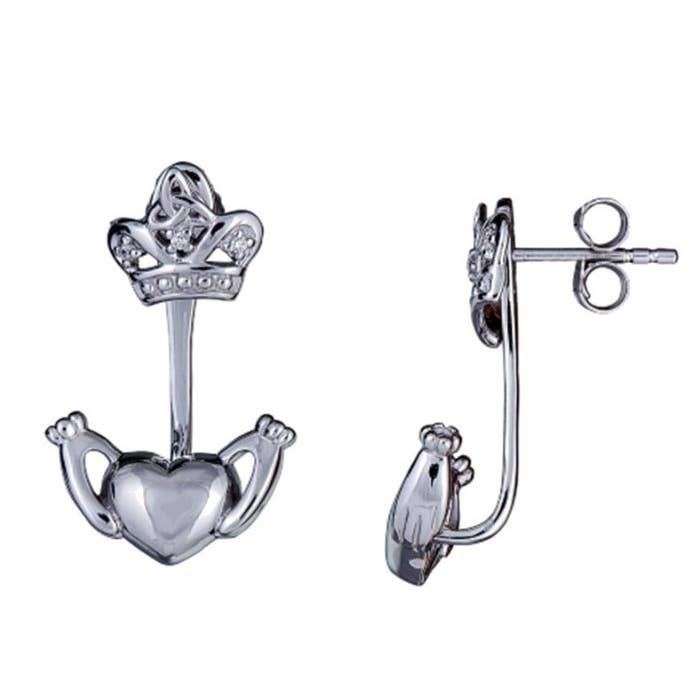 Claddagh Earring Jacket Set for wholesale by The Irish Jewelry Company