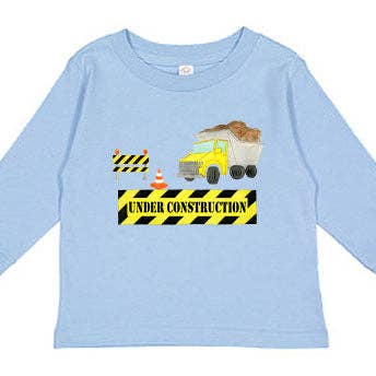 Under Construction Watercolor for wholesale by Oh Boy! Tees