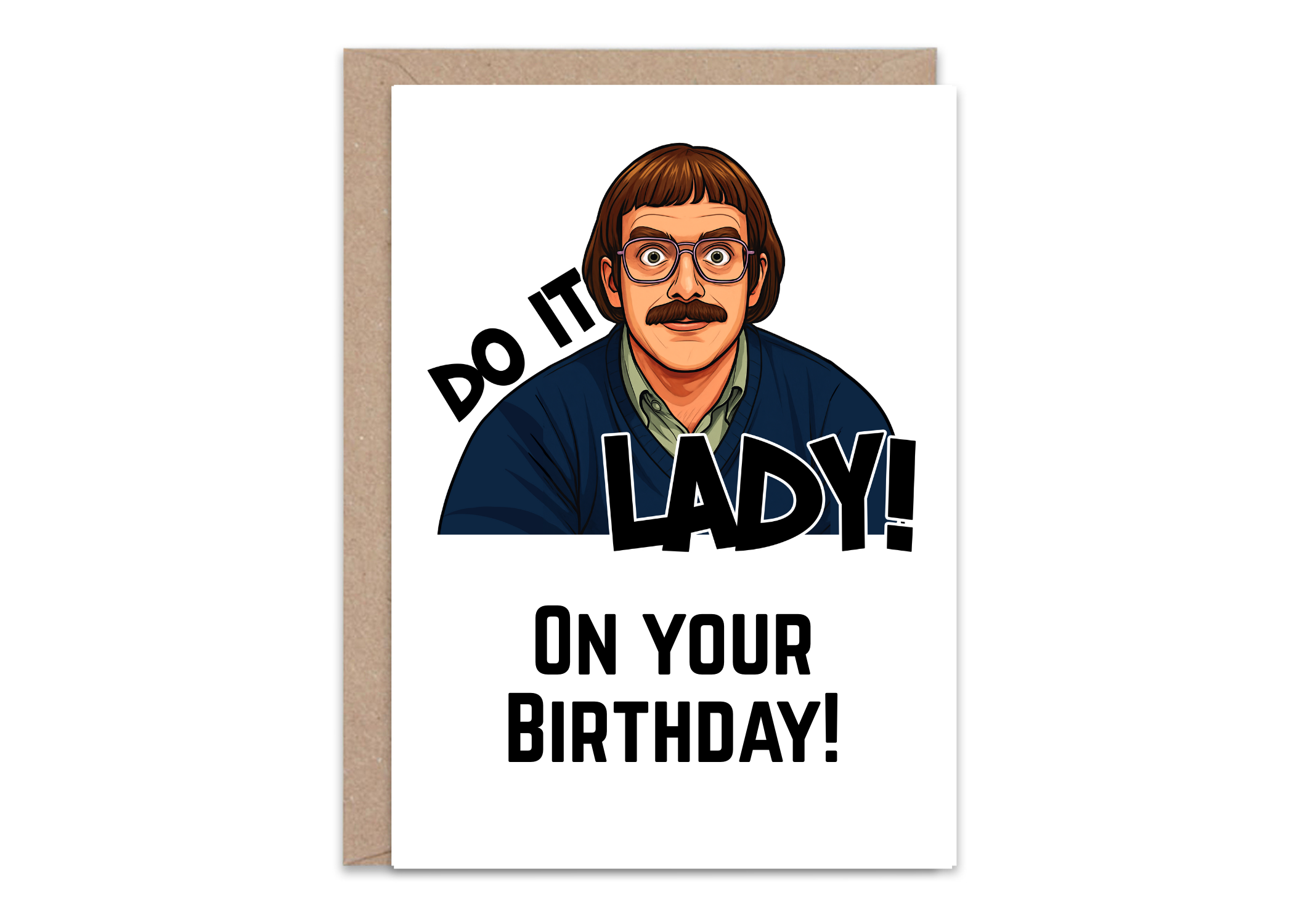 Harper Grace Press - Wholesale Birthday Card - Do It Lady! - Greeting Card0